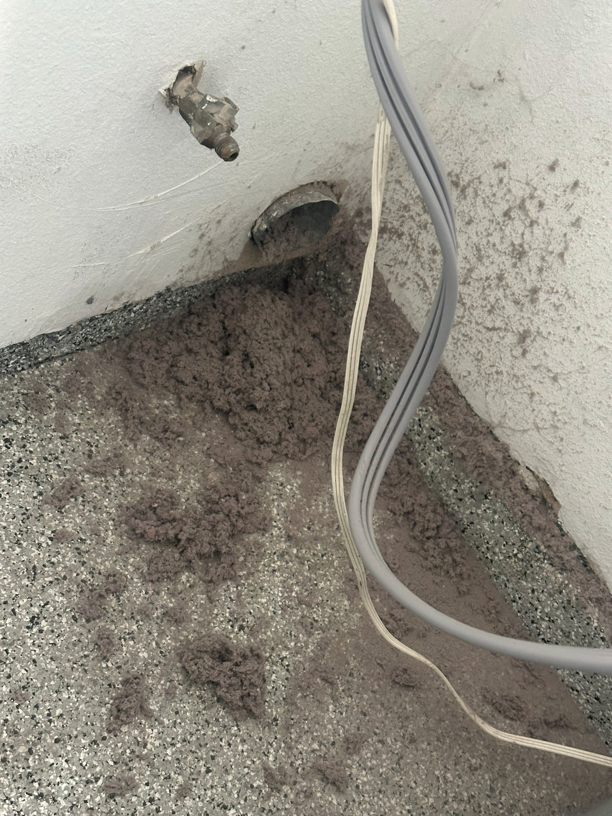 Dangerous dryer vent lint buildup